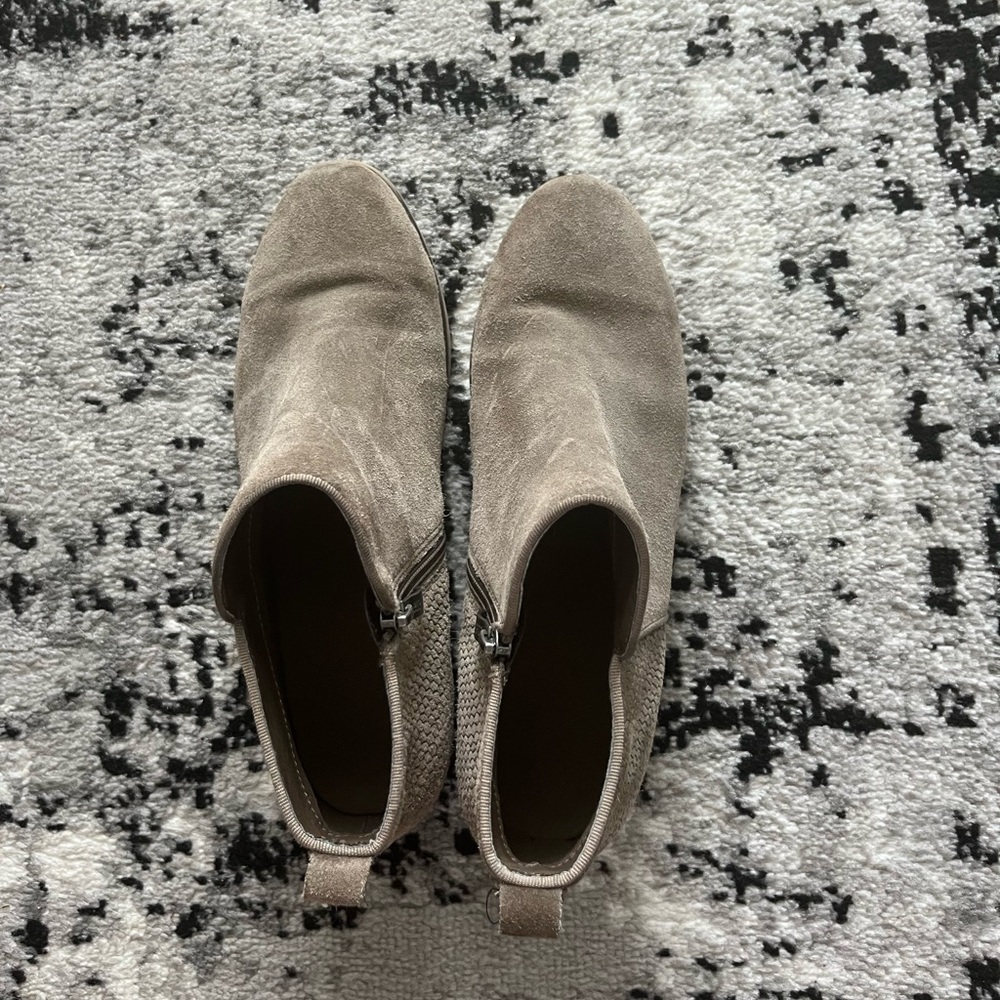 Michael Shannon Taupe Booties